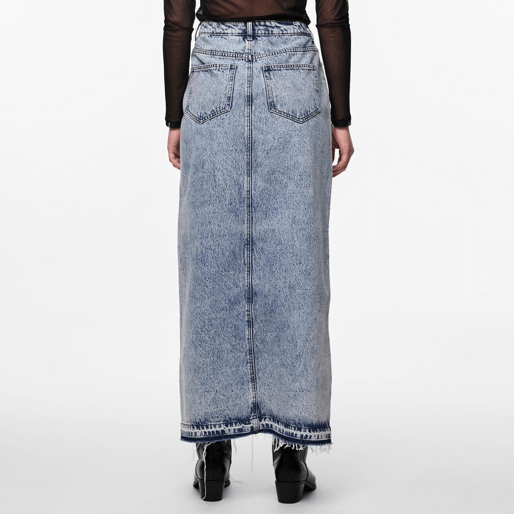 Denim skirt 2025 ankle length